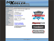 Tablet Screenshot of kuegler.de